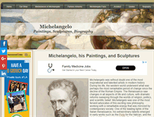 Tablet Screenshot of michelangelo.org