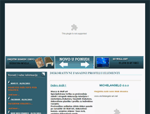 Tablet Screenshot of michelangelo.hr